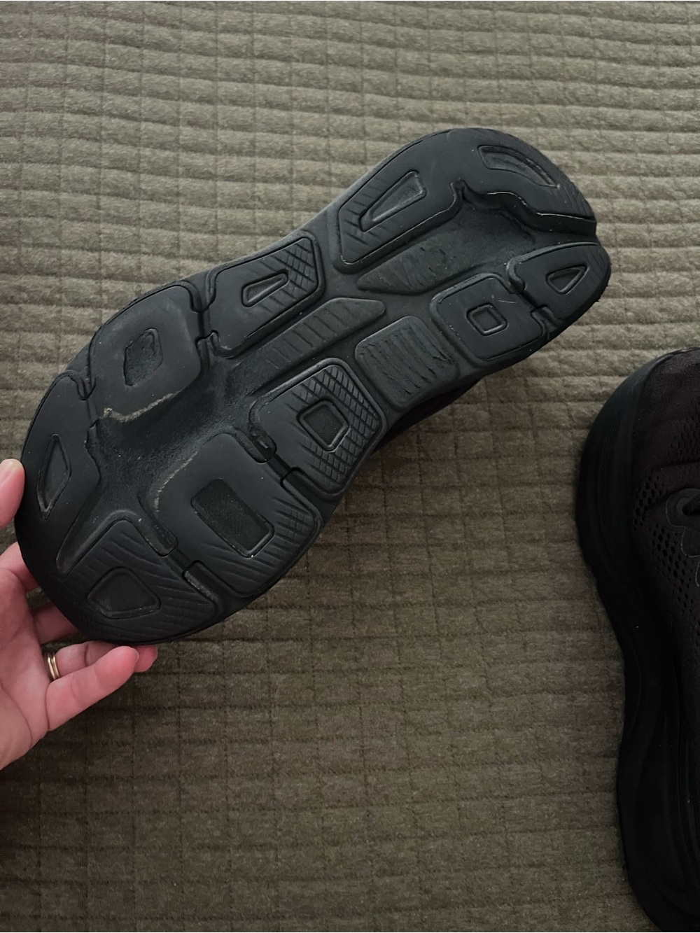 Hoka Men’s Athletic Running Shoes in black - Picture 3 of 6